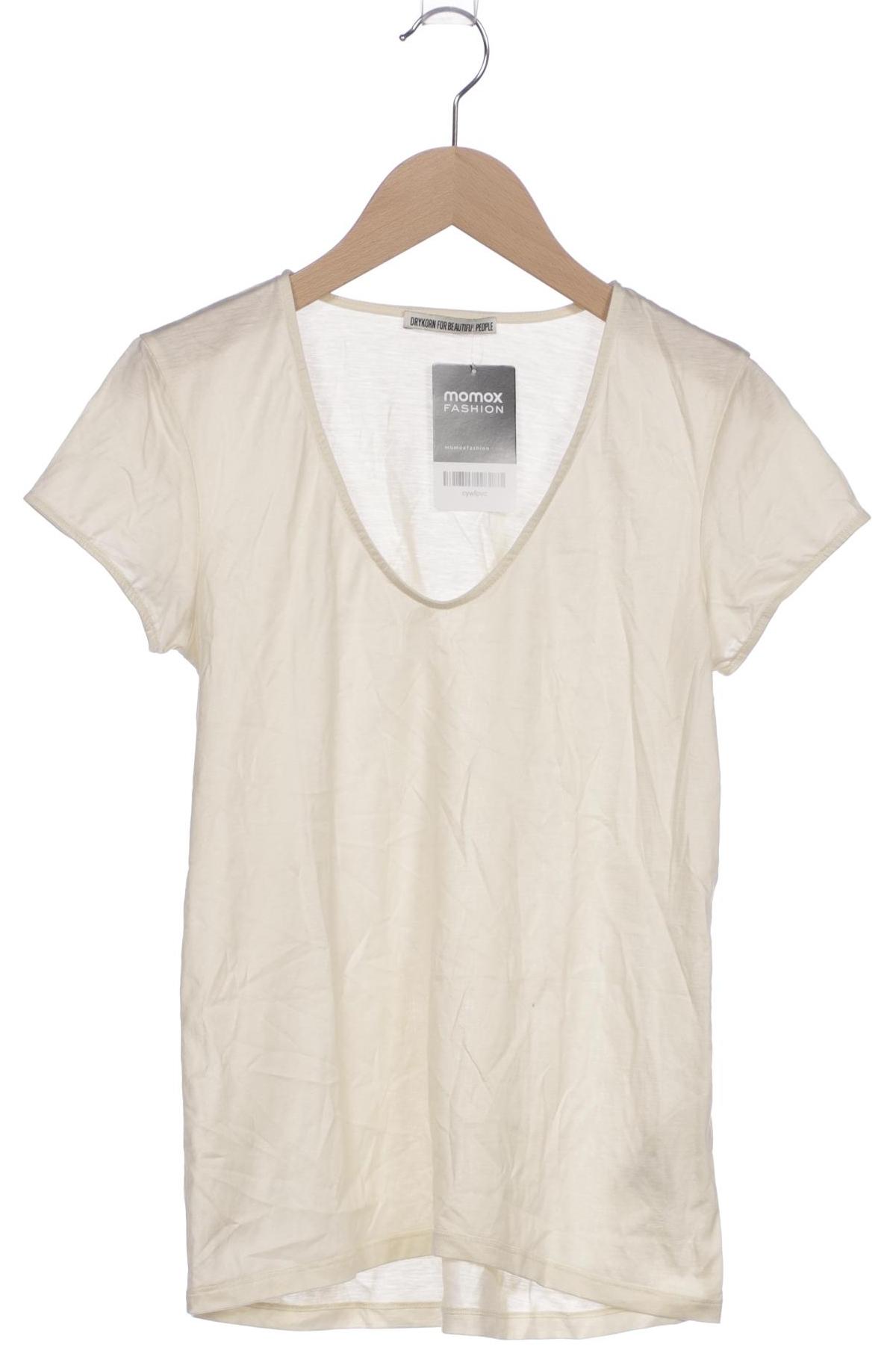 

Drykorn Damen T-Shirt, cremeweiß, Gr. 34