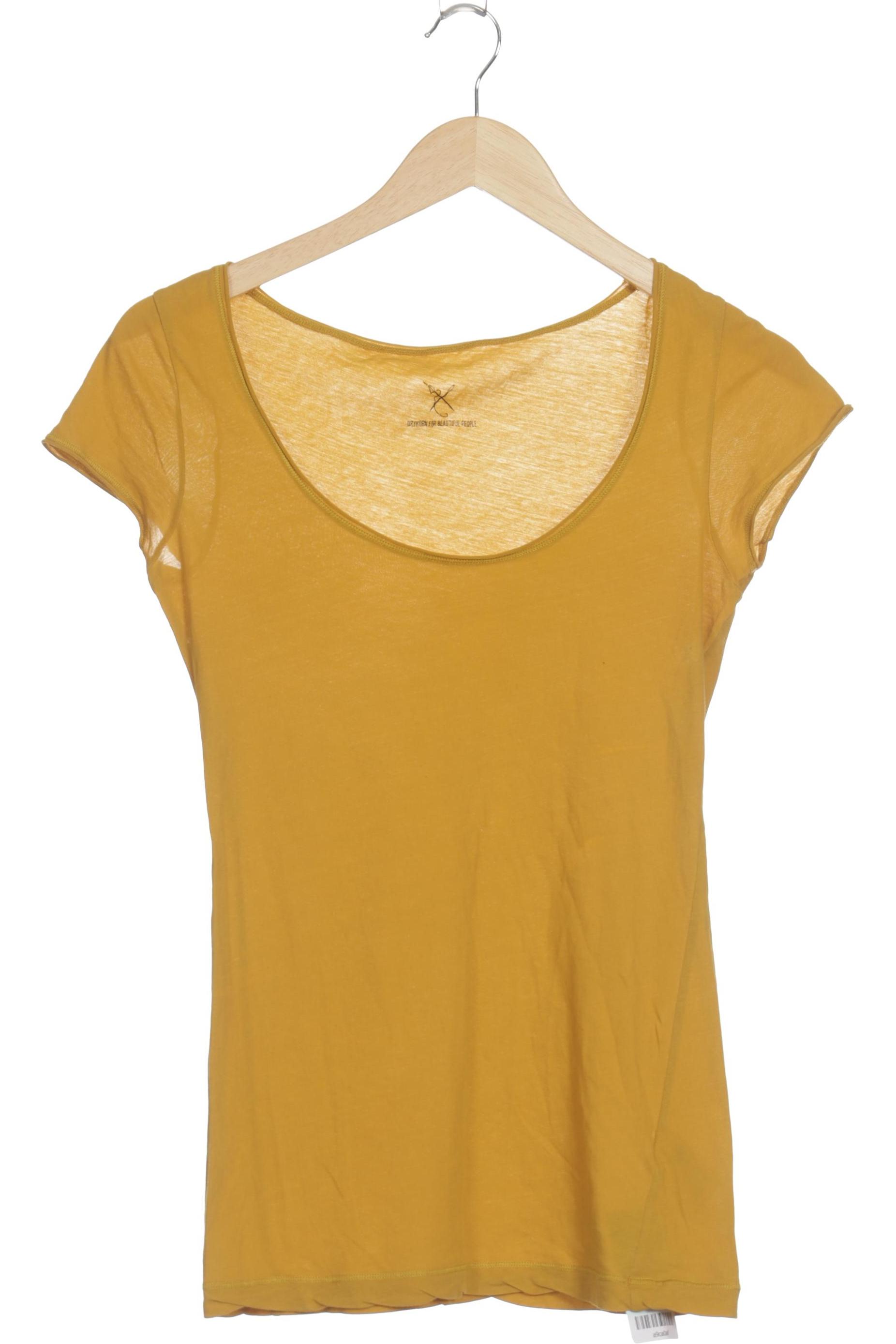 

Drykorn Damen T-Shirt, gelb, Gr. 38