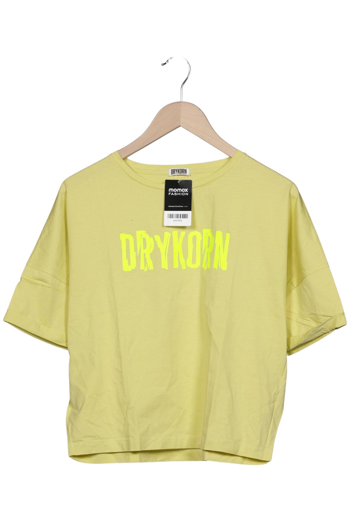 

Drykorn Damen T-Shirt, gelb, Gr. 34