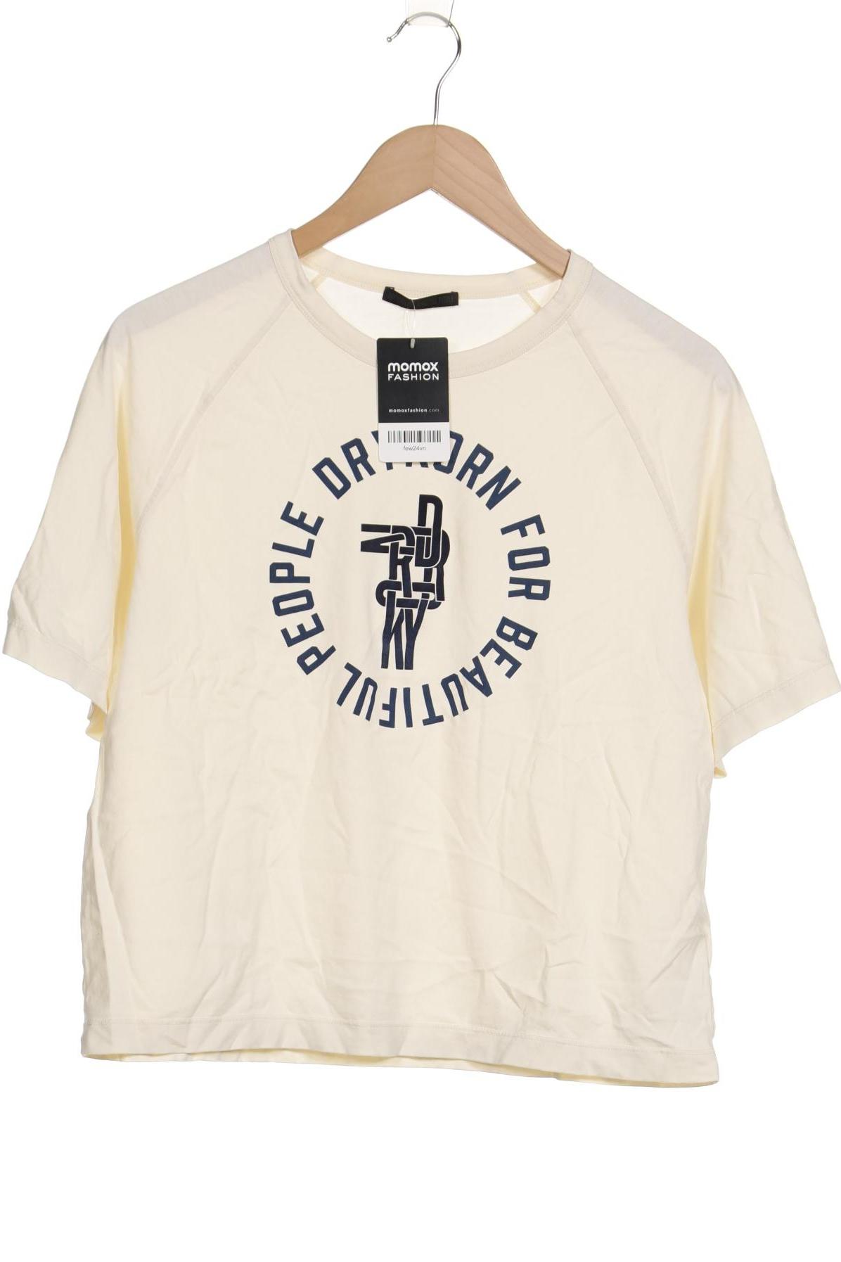 

Drykorn Damen T-Shirt, cremeweiß, Gr. 38