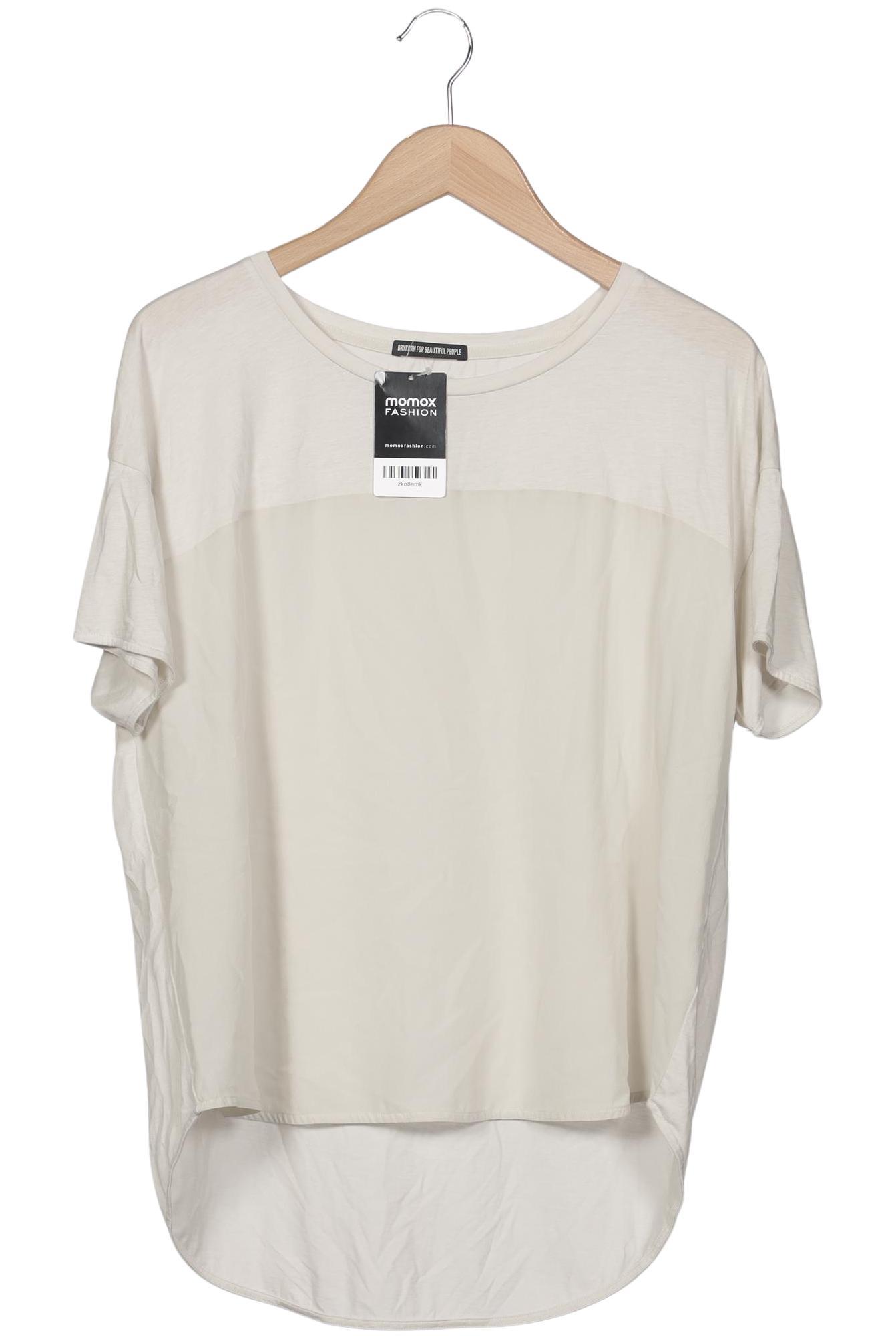 

Drykorn Damen T-Shirt, cremeweiß, Gr. 42