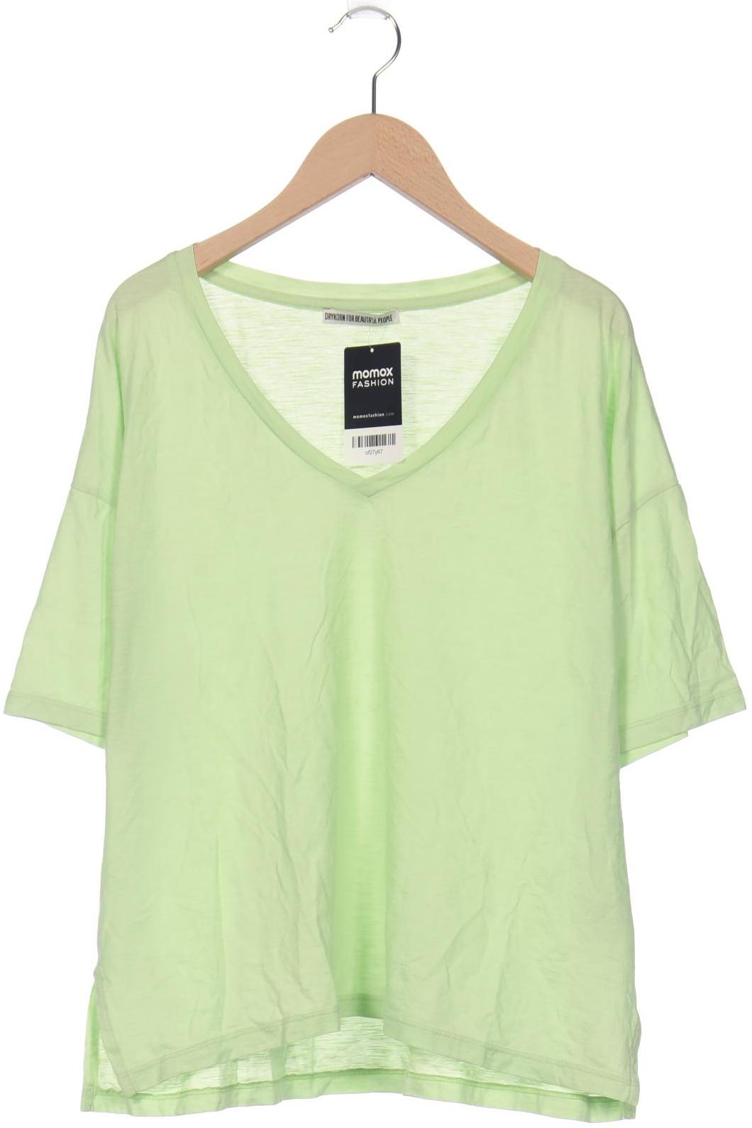 

Drykorn Damen T-Shirt, hellgrün, Gr. 38
