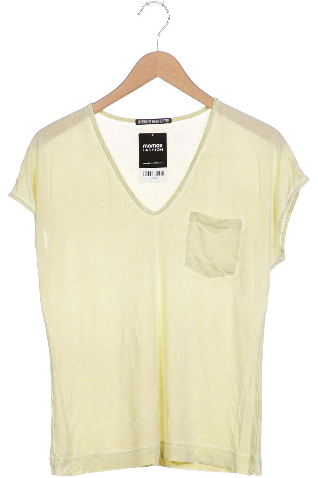 

Drykorn Damen T-Shirt, gelb, Gr. 38