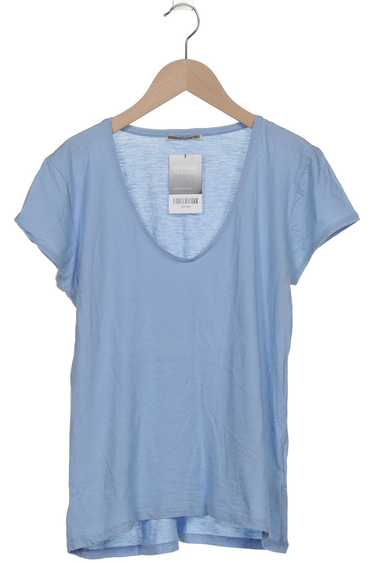 

Drykorn Damen T-Shirt, blau, Gr. 38