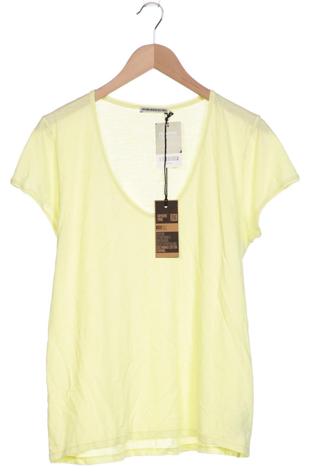 

Drykorn Damen T-Shirt, gelb, Gr. 44