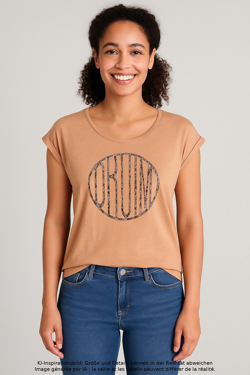 

Drykorn Damen T-Shirt, beige, Gr. 38