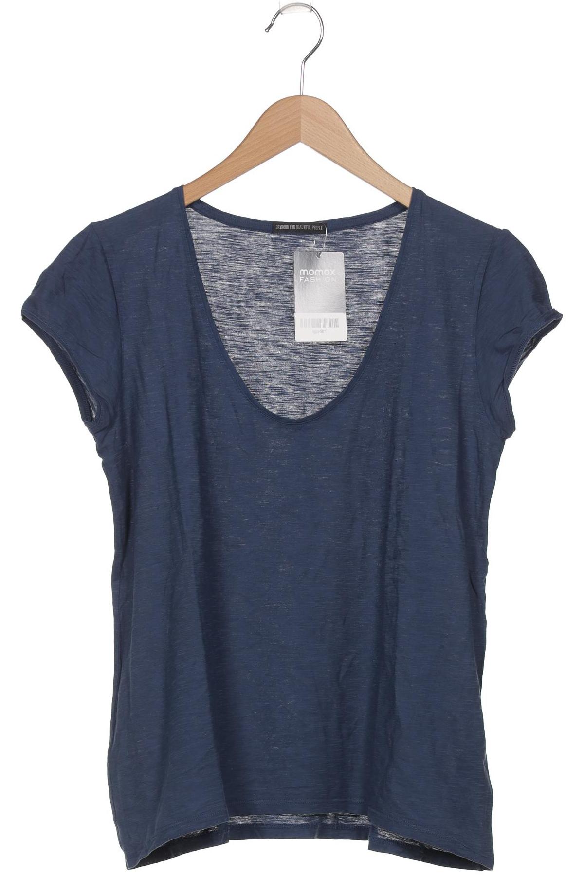 

Drykorn Damen T-Shirt, marineblau, Gr. 36