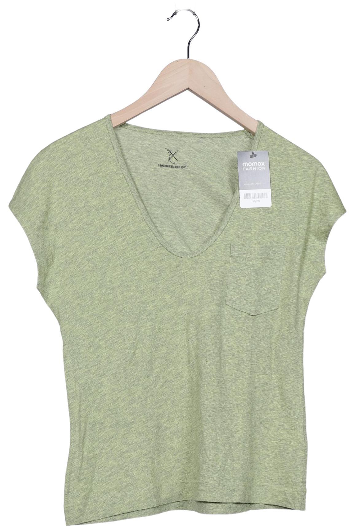 

Drykorn Damen T-Shirt, grün, Gr. 34