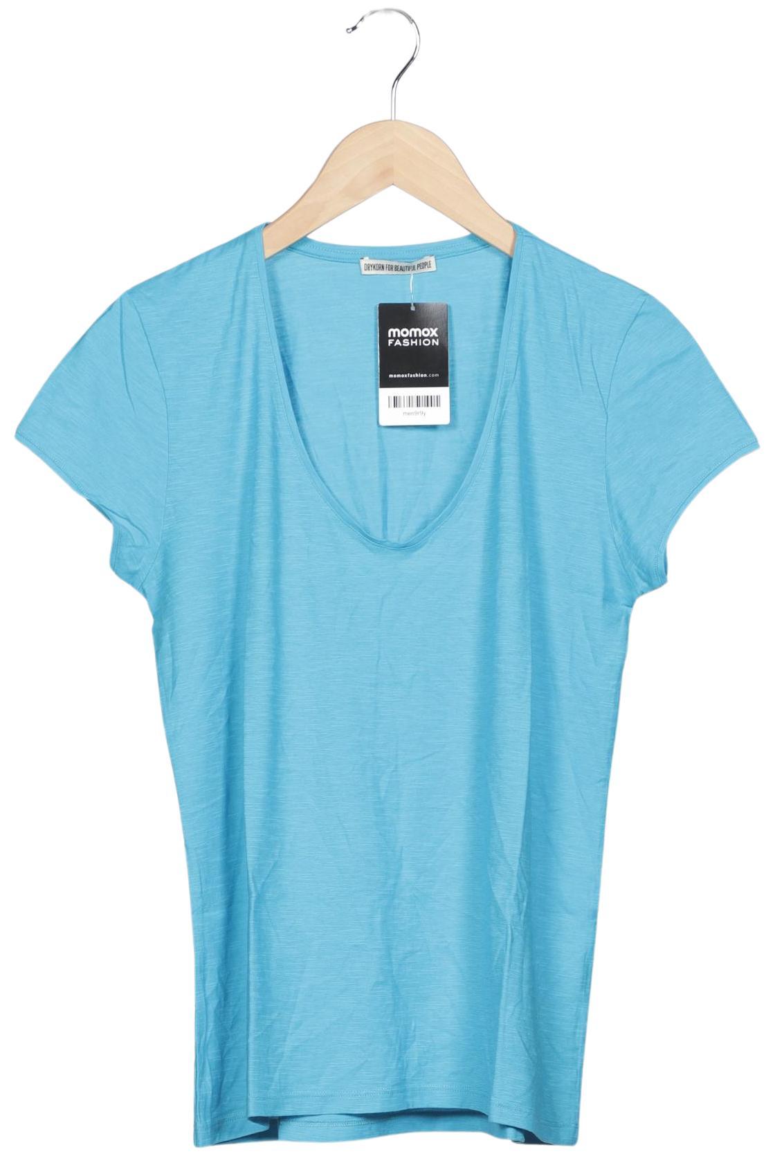

Drykorn Damen T-Shirt, hellblau, Gr. 38