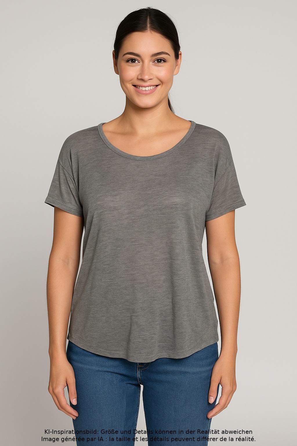 

Drykorn Damen T-Shirt, grau, Gr. 34