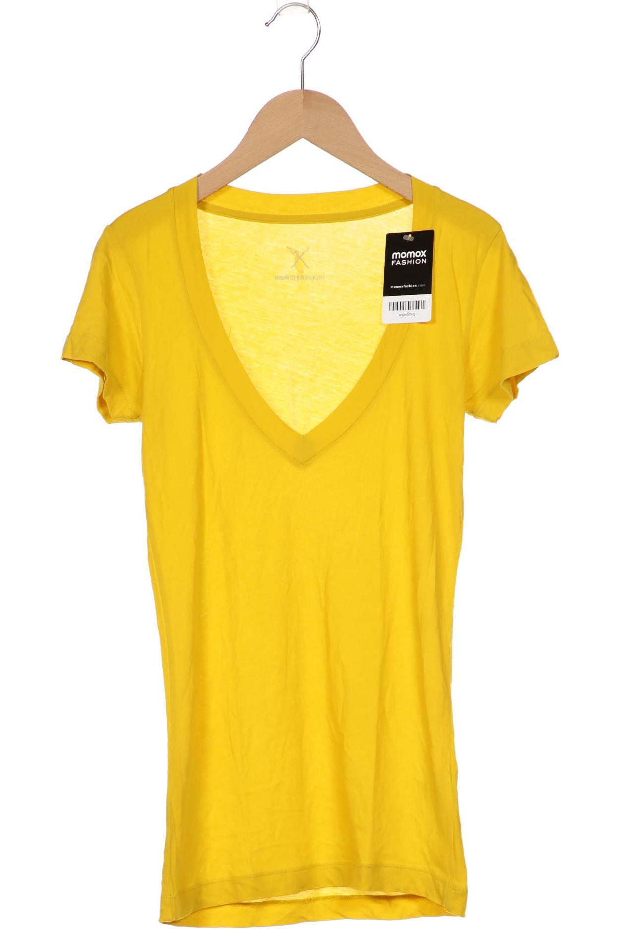 

Drykorn Damen T-Shirt, gelb, Gr. 34