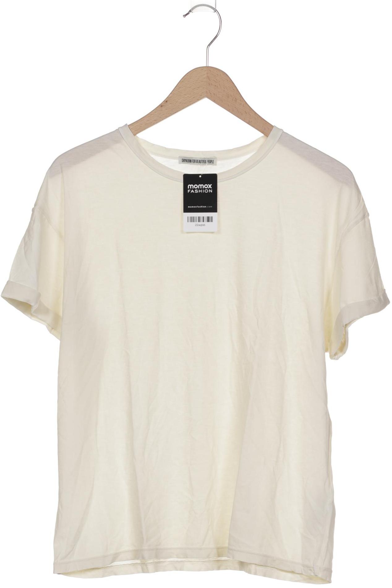

Drykorn Damen T-Shirt, cremeweiß, Gr. 38