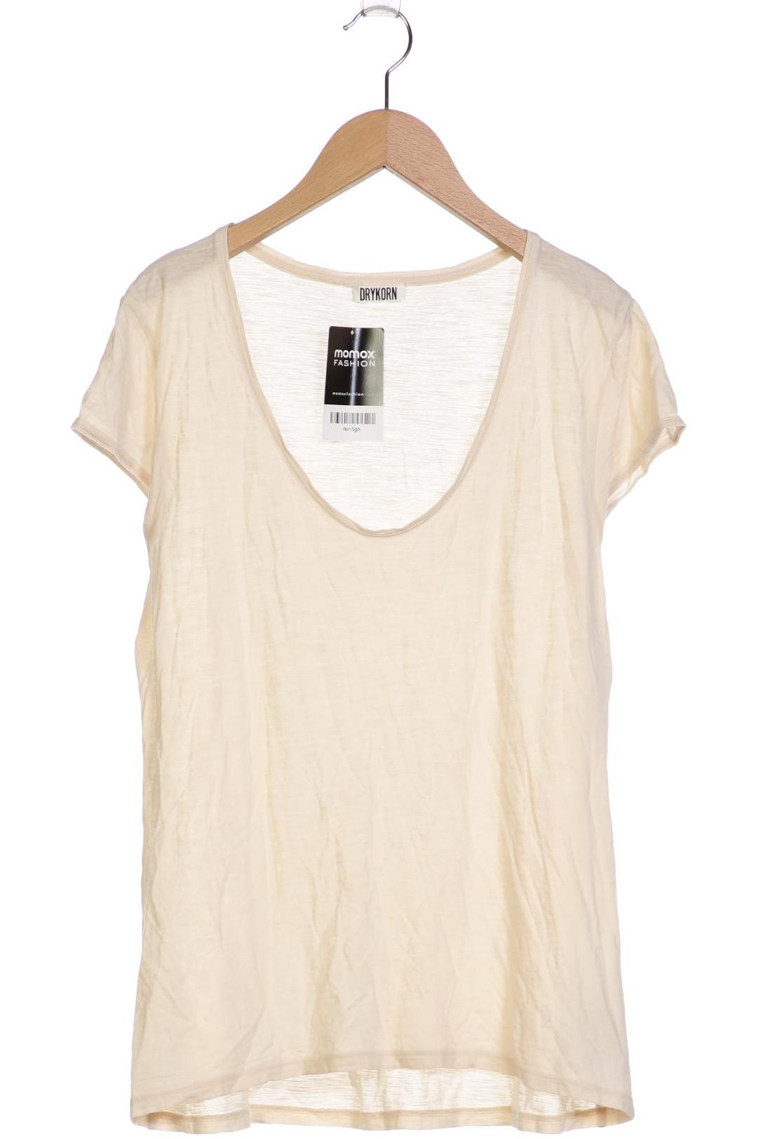

Drykorn Damen T-Shirt, cremeweiß, Gr. 38
