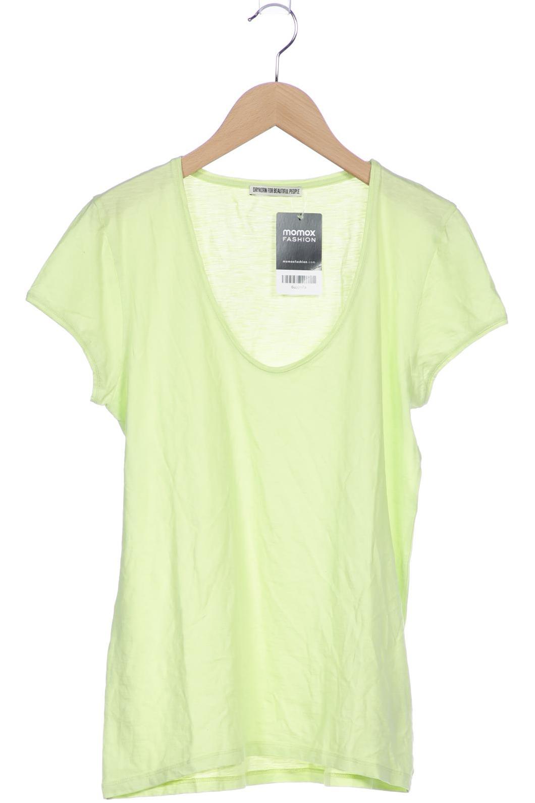 

Drykorn Damen T-Shirt, hellgrün, Gr. 36