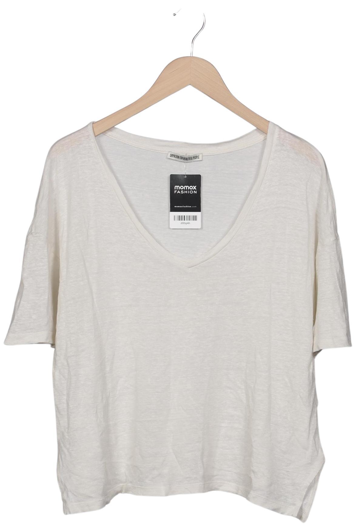 

Drykorn Damen T-Shirt, cremeweiß, Gr. 44