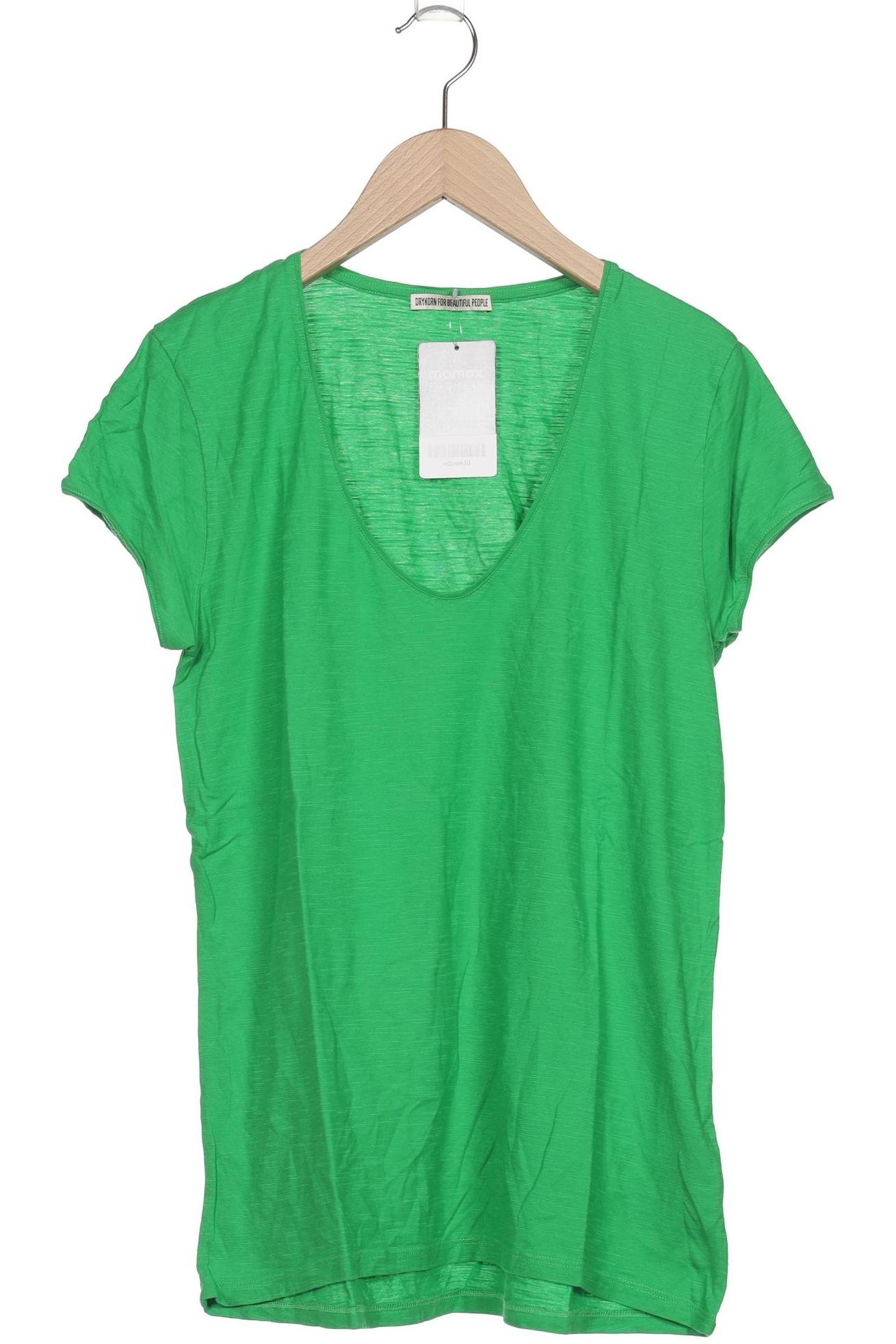 

Drykorn Damen T-Shirt, hellgrün, Gr. 38