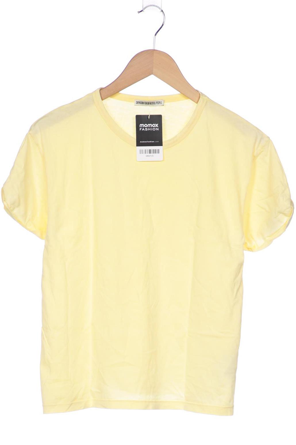 

Drykorn Damen T-Shirt, gelb, Gr. 34
