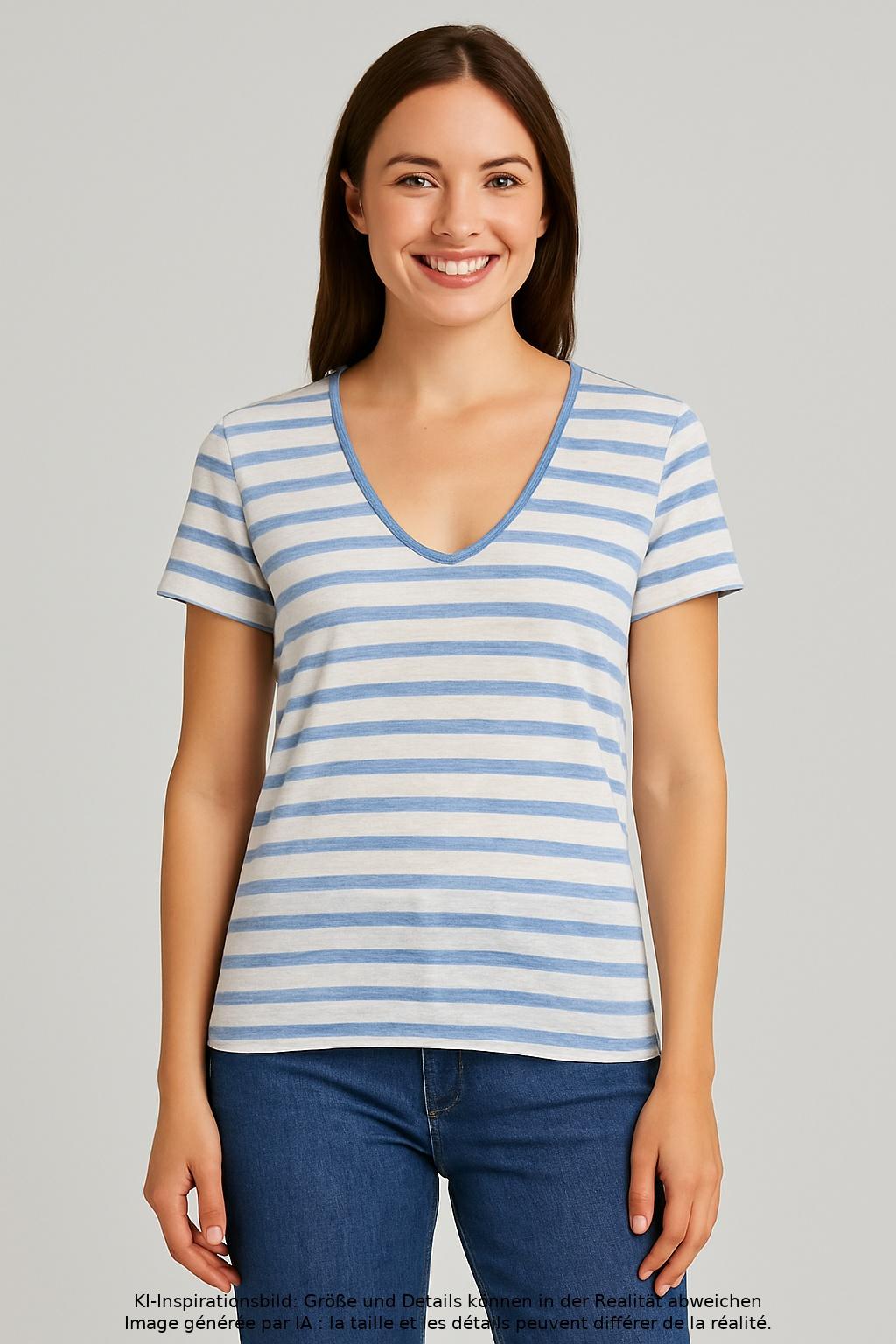 

Drykorn Damen T-Shirt, mehrfarbig, Gr. 38