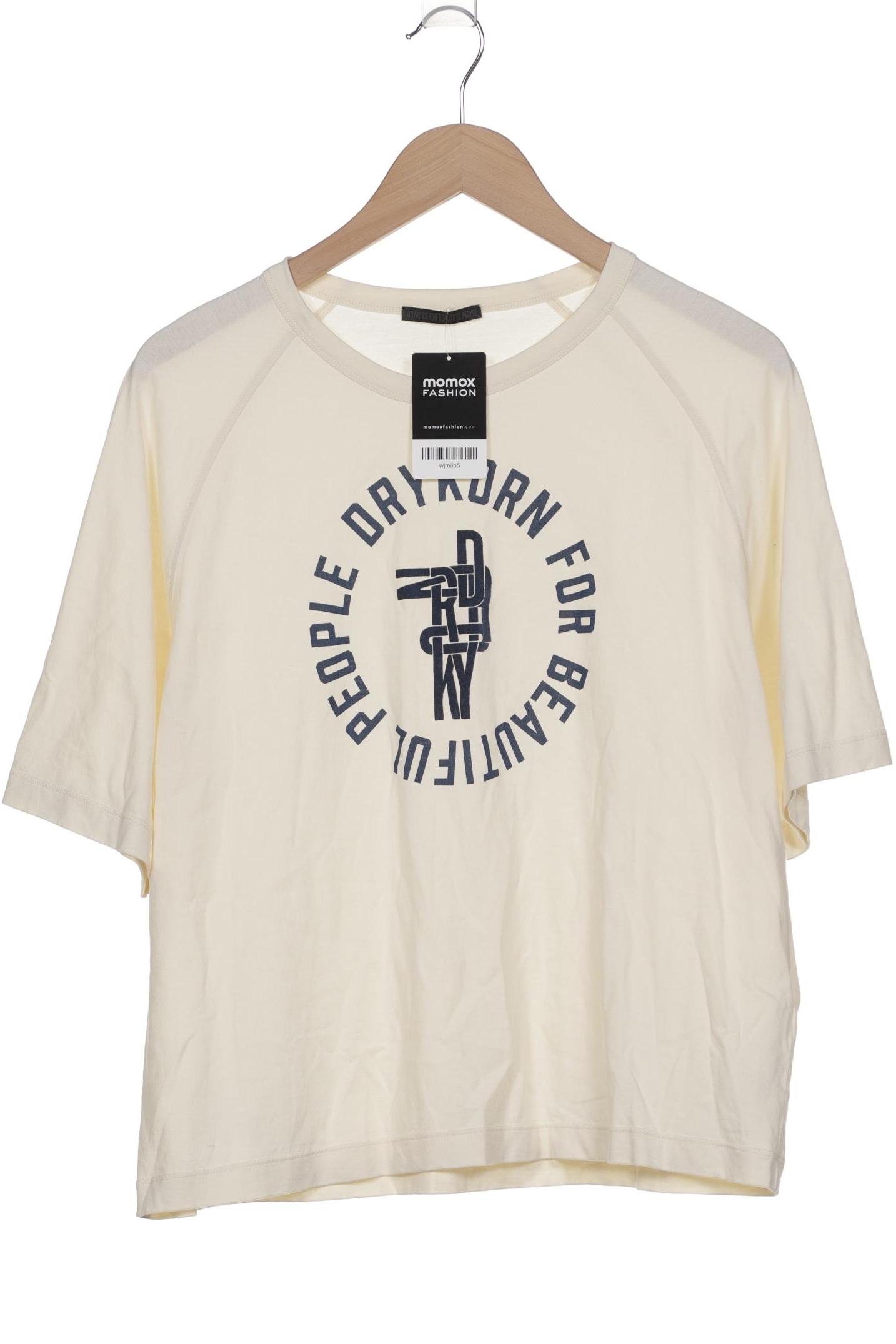 

Drykorn Damen T-Shirt, cremeweiß, Gr. 44