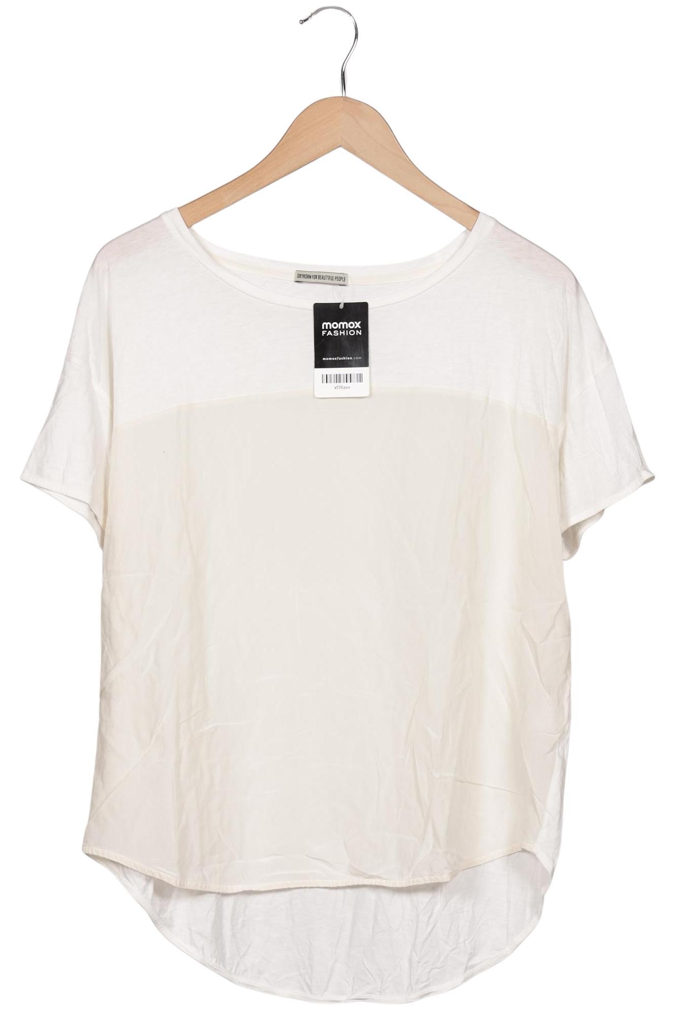 

Drykorn Damen T-Shirt, cremeweiß, Gr. 42