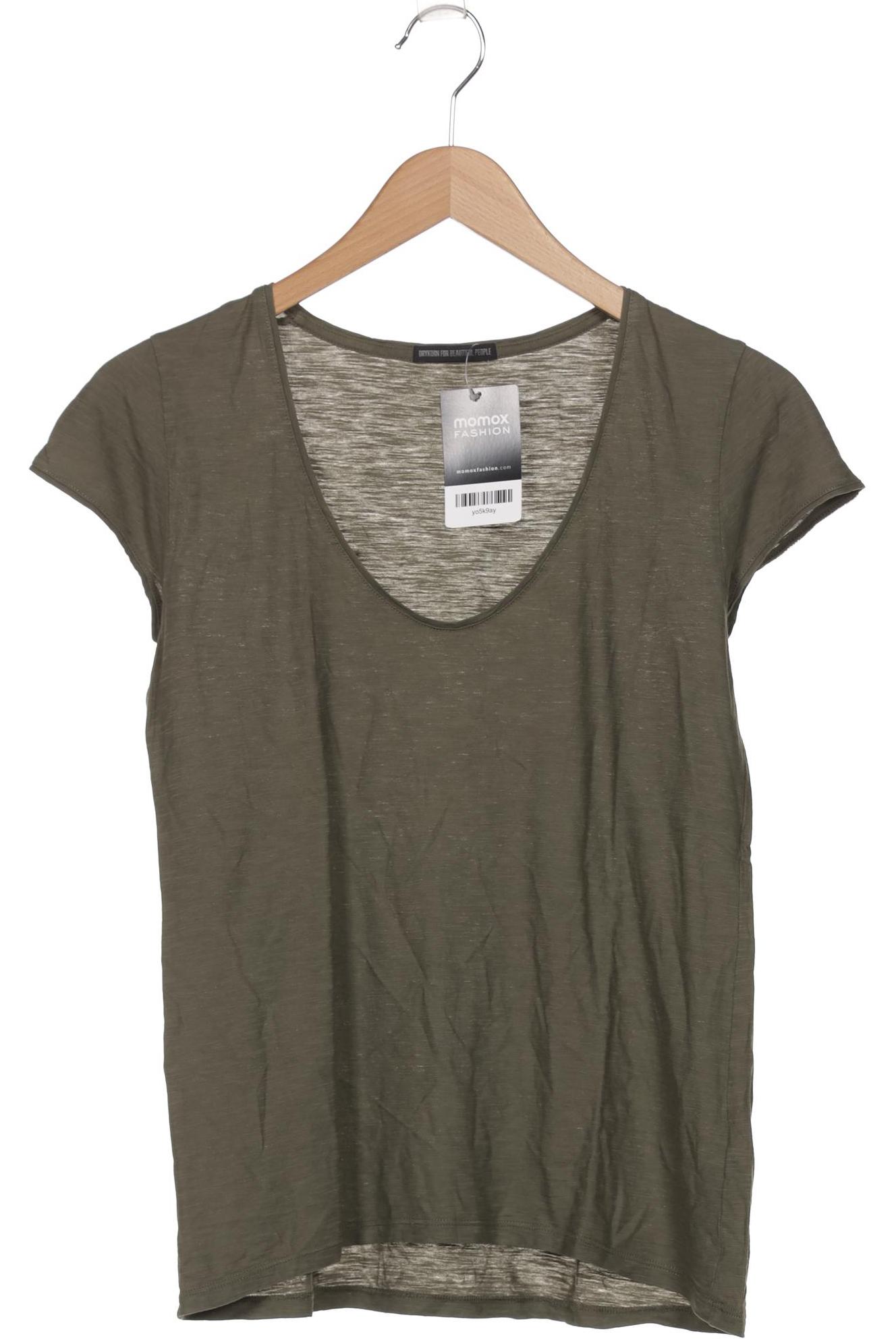 

Drykorn Damen T-Shirt, grün, Gr. 34