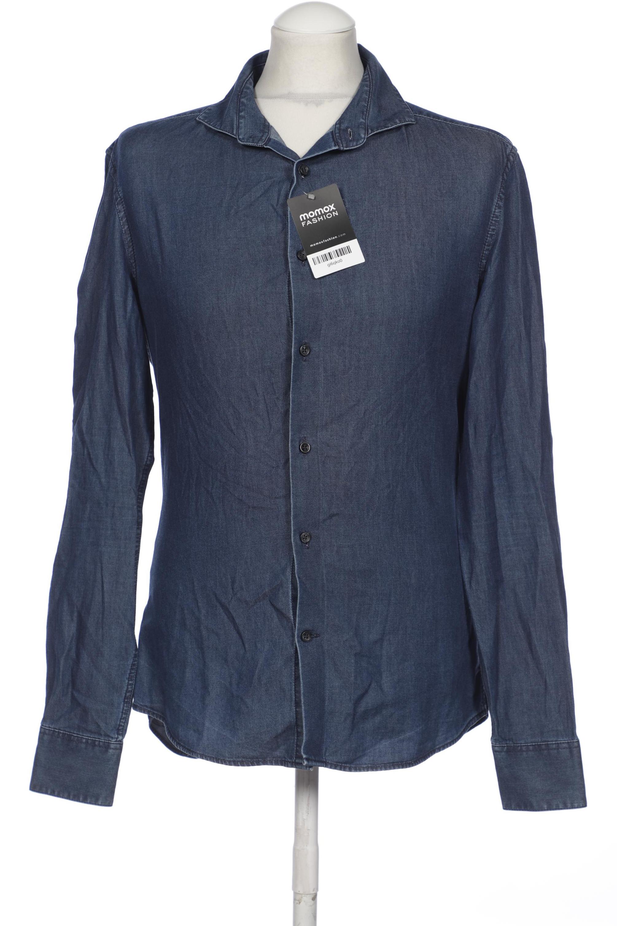 

Drykorn Herren Hemd, marineblau, Gr. 48
