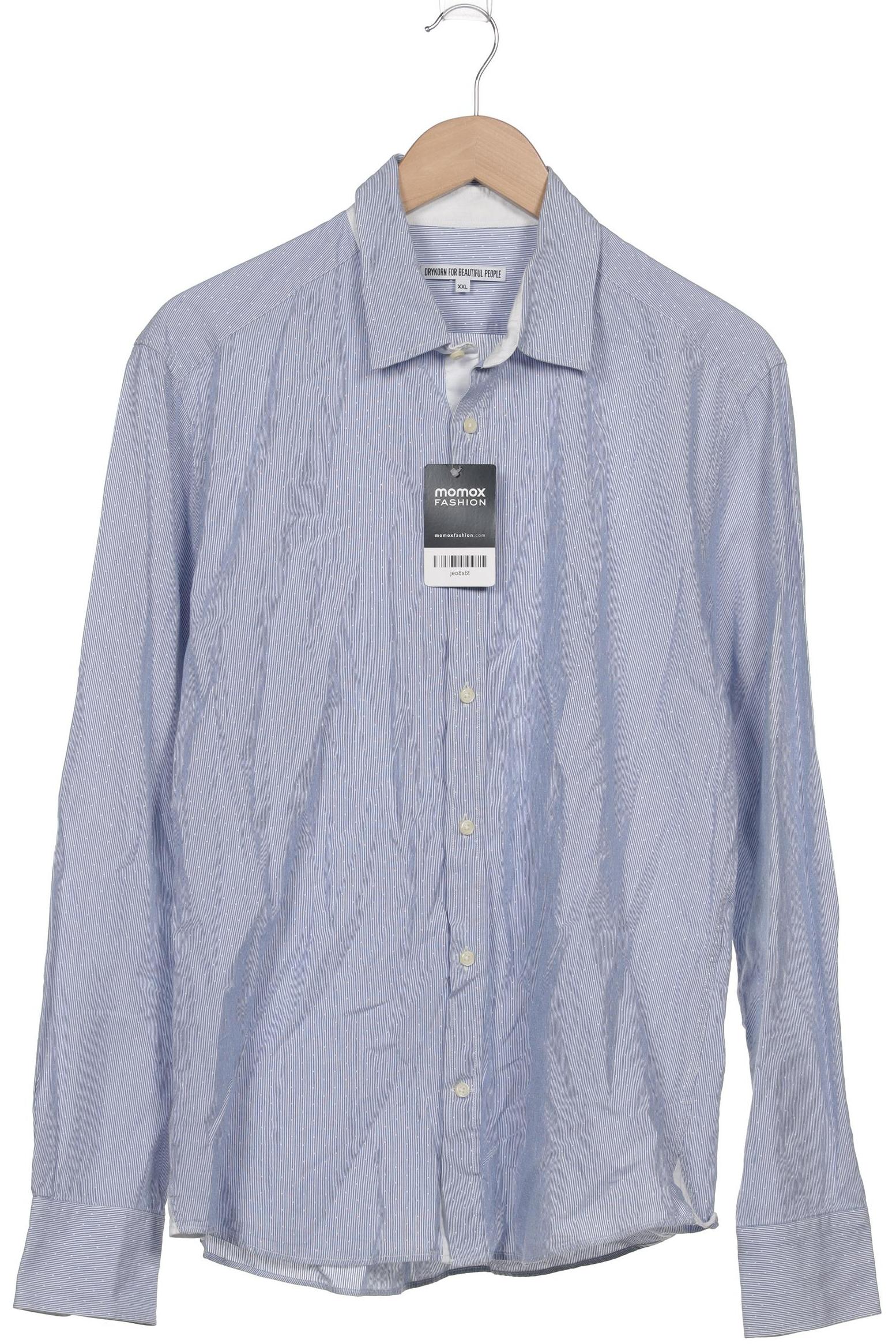 

Drykorn Herren Hemd, blau, Gr. 56