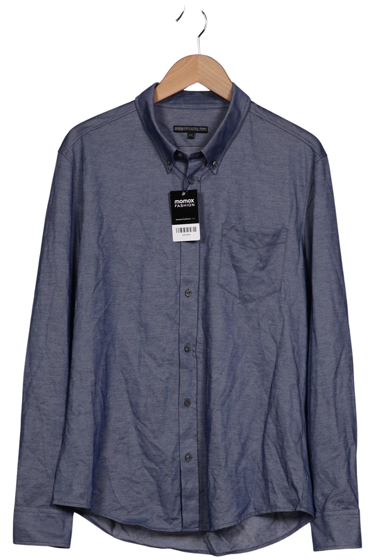 

Drykorn Herren Hemd, blau, Gr. 56