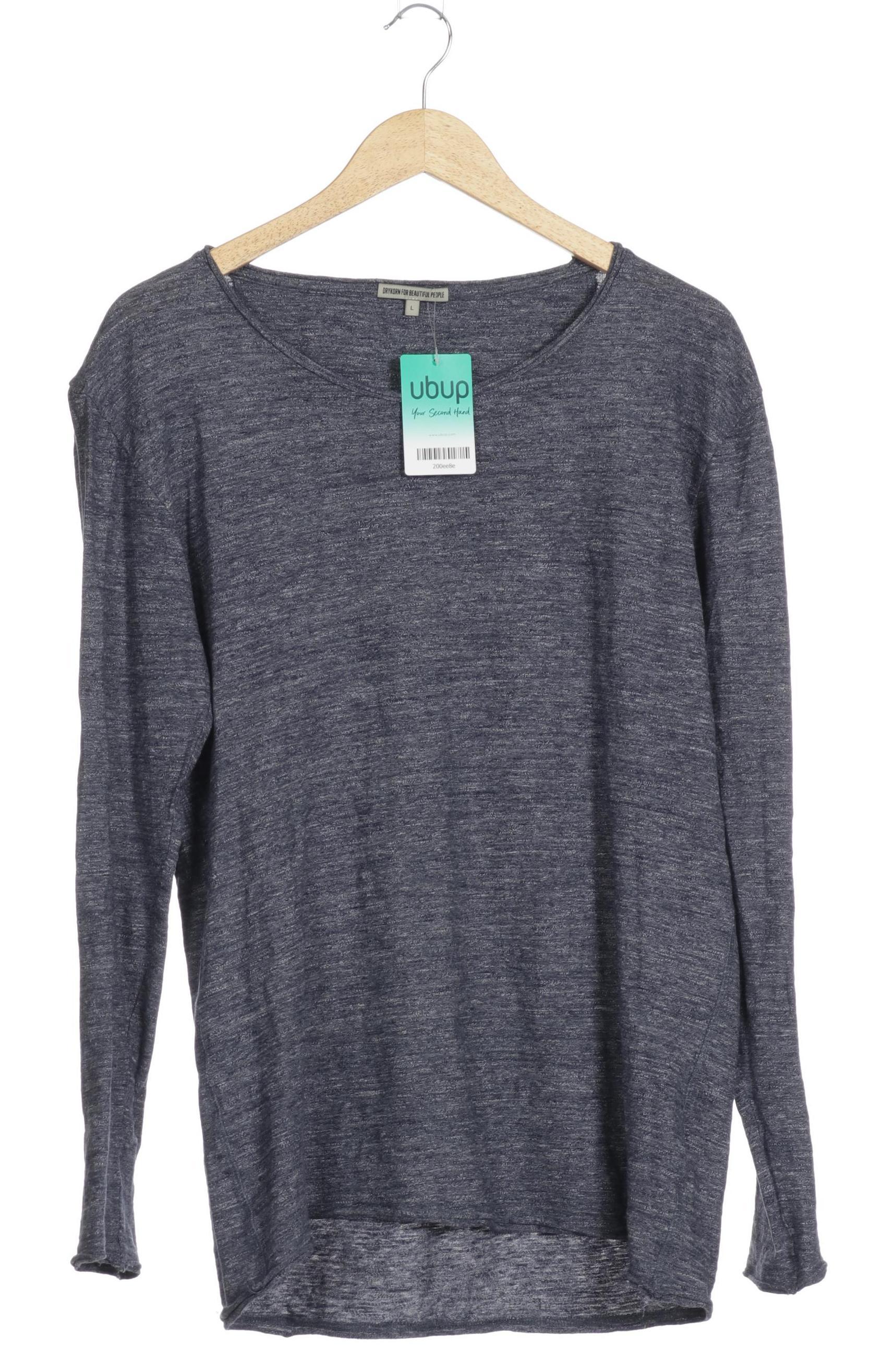 

Drykorn Herren Langarmshirt, blau, Gr.