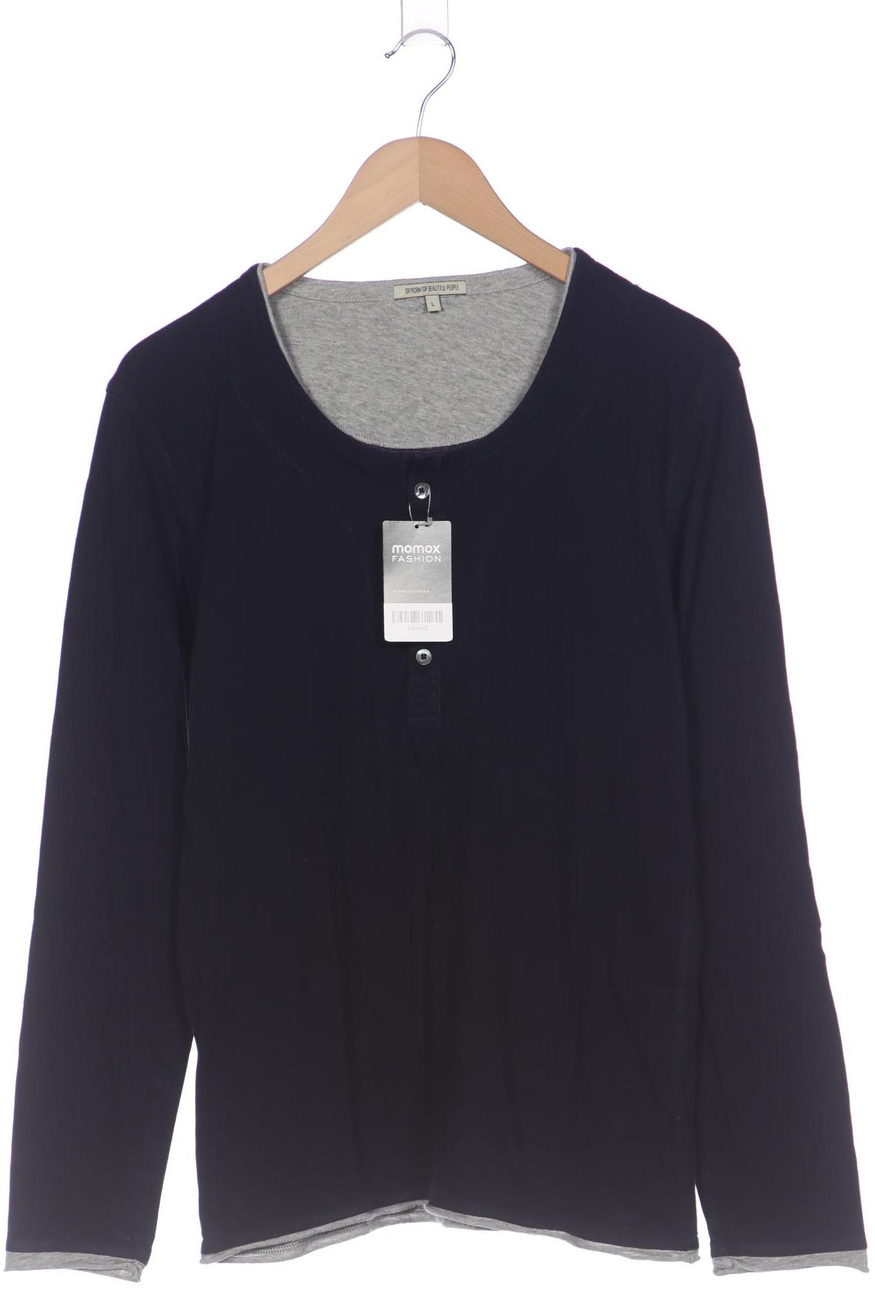 

Drykorn Herren Langarmshirt, marineblau, Gr. 52