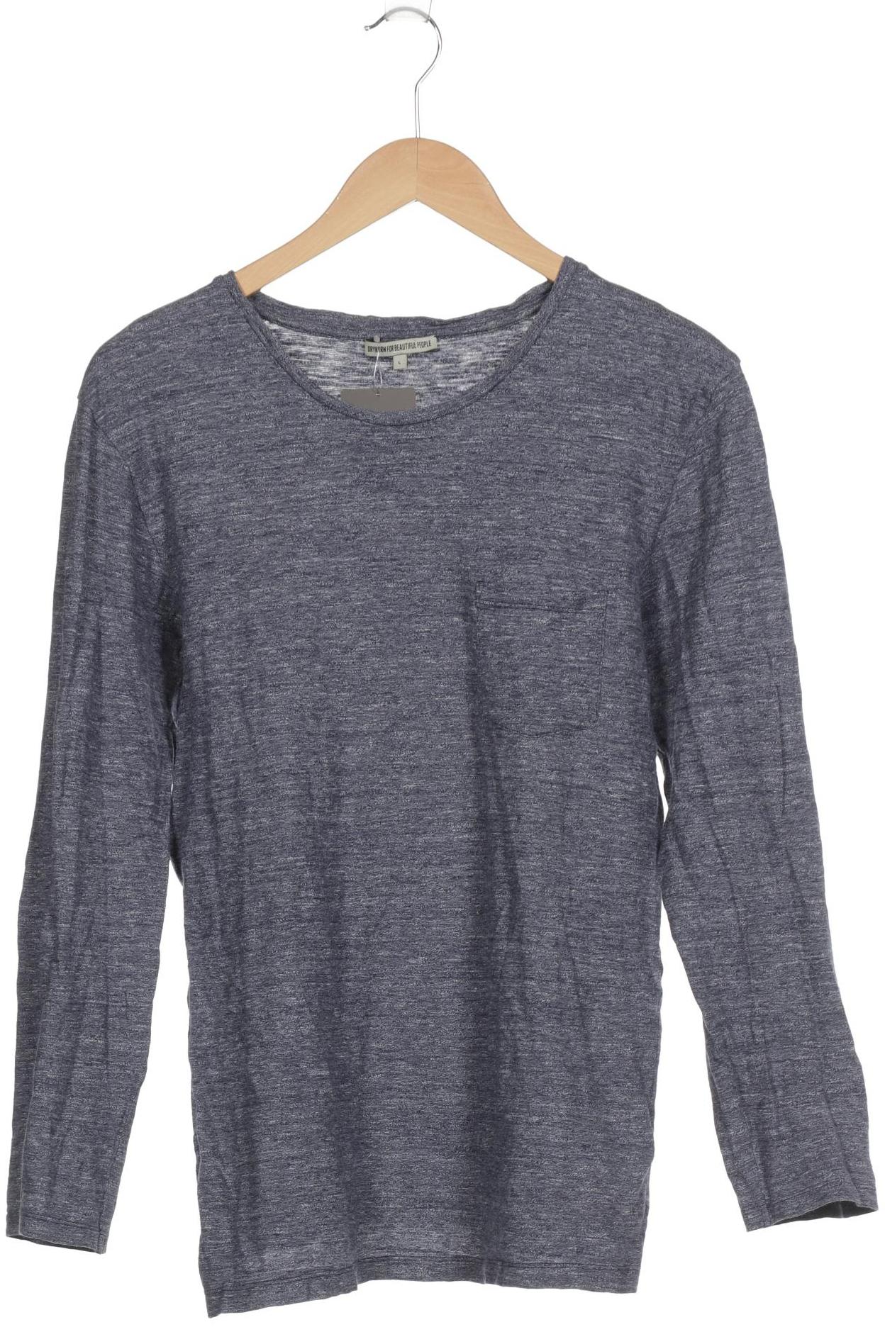 

Drykorn Herren Langarmshirt, grau, Gr. 52