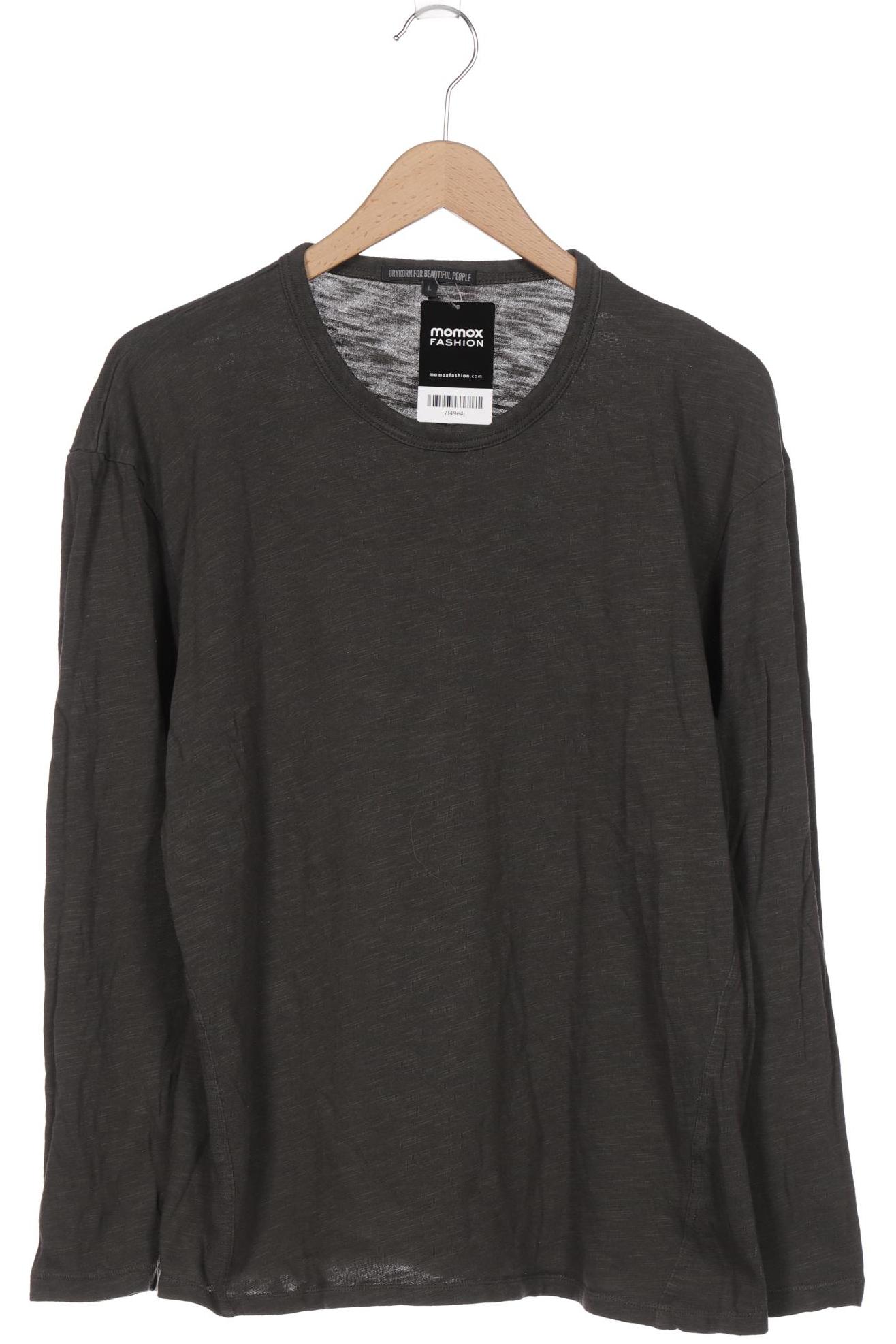 

Drykorn Herren Langarmshirt, grün