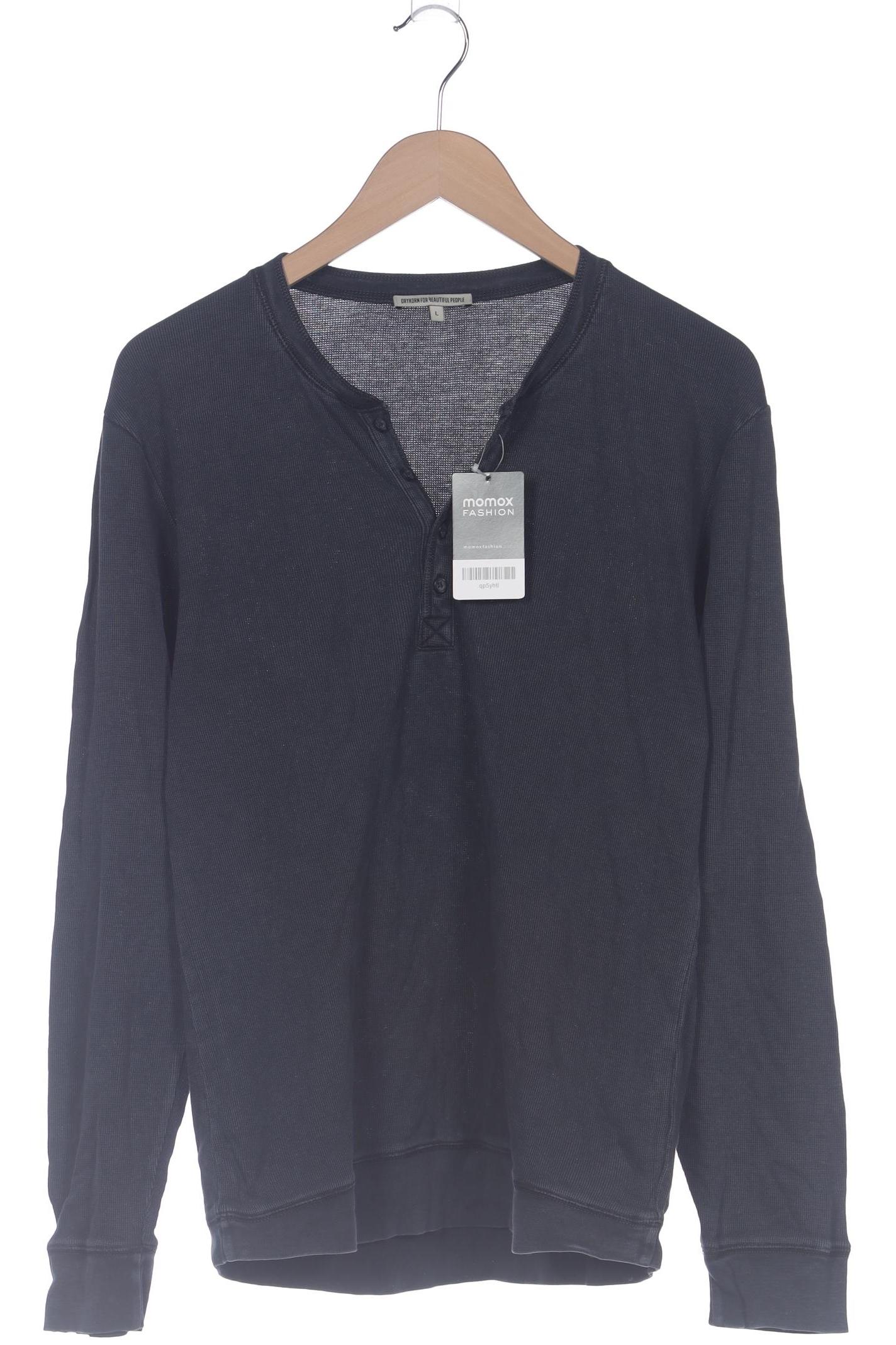 

Drykorn Herren Langarmshirt, marineblau, Gr. 52