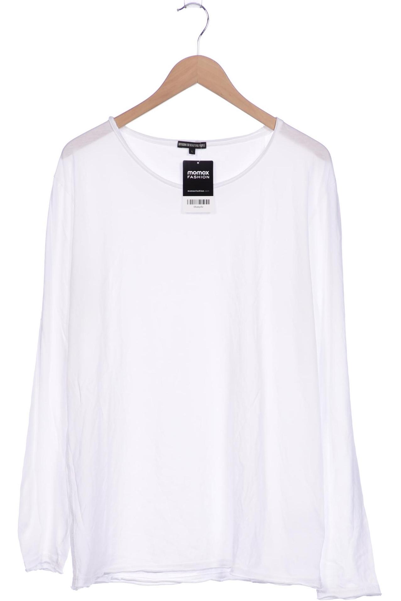 Thumbnail - Drykorn Herren Langarmshirt, weiß, Gr. 52