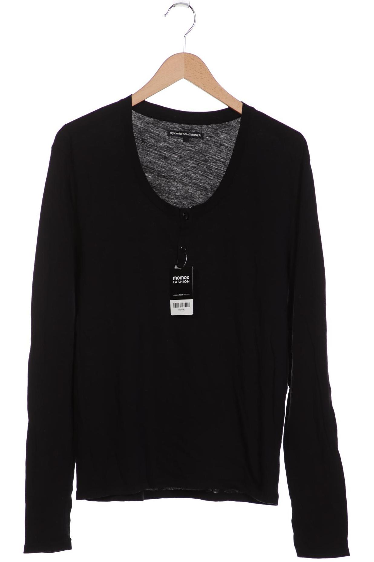 

Drykorn Herren Langarmshirt, schwarz, Gr. 52