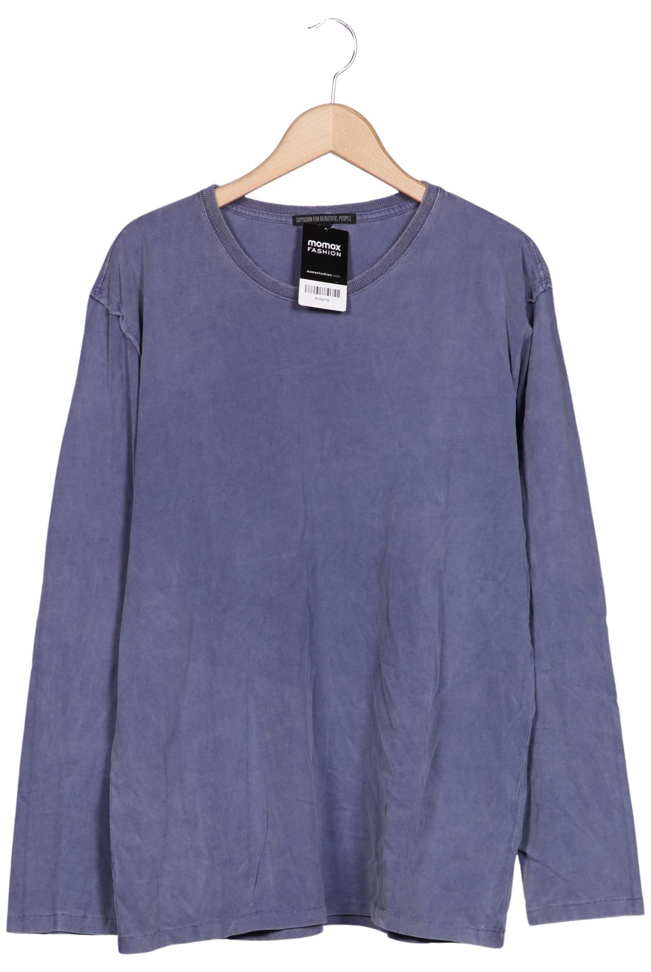 

Drykorn Herren Langarmshirt, blau, Gr. 54