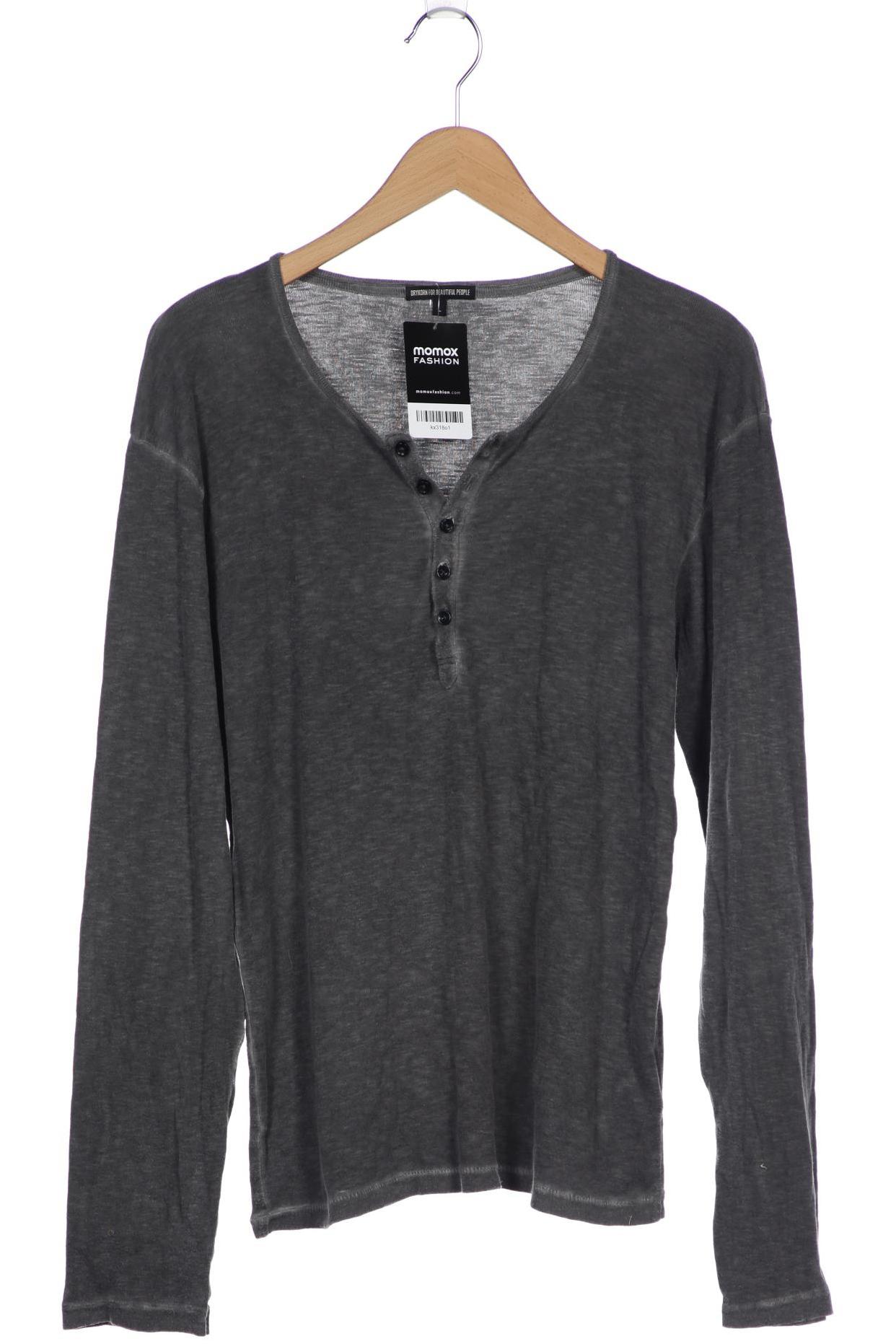 

Drykorn Herren Langarmshirt, grau