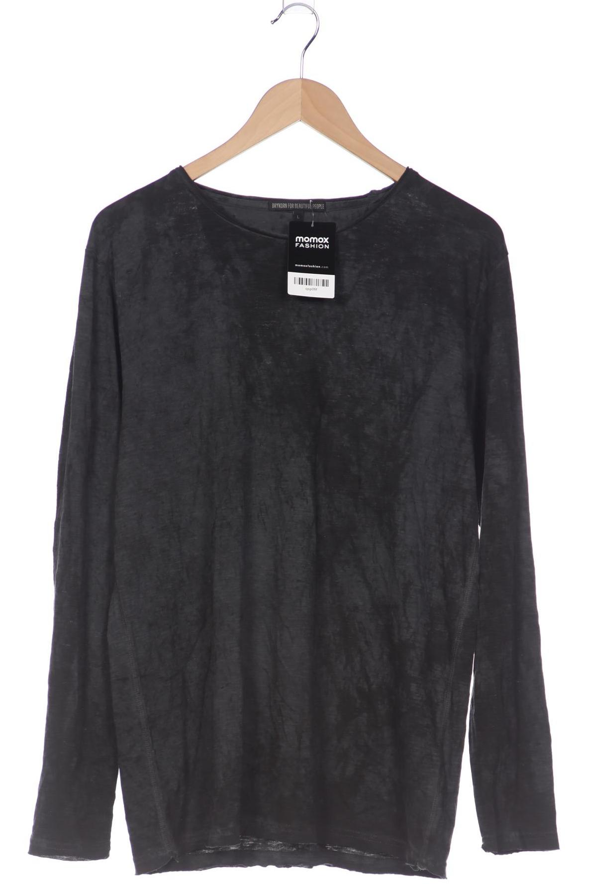 

Drykorn Herren Langarmshirt, grau, Gr. 52