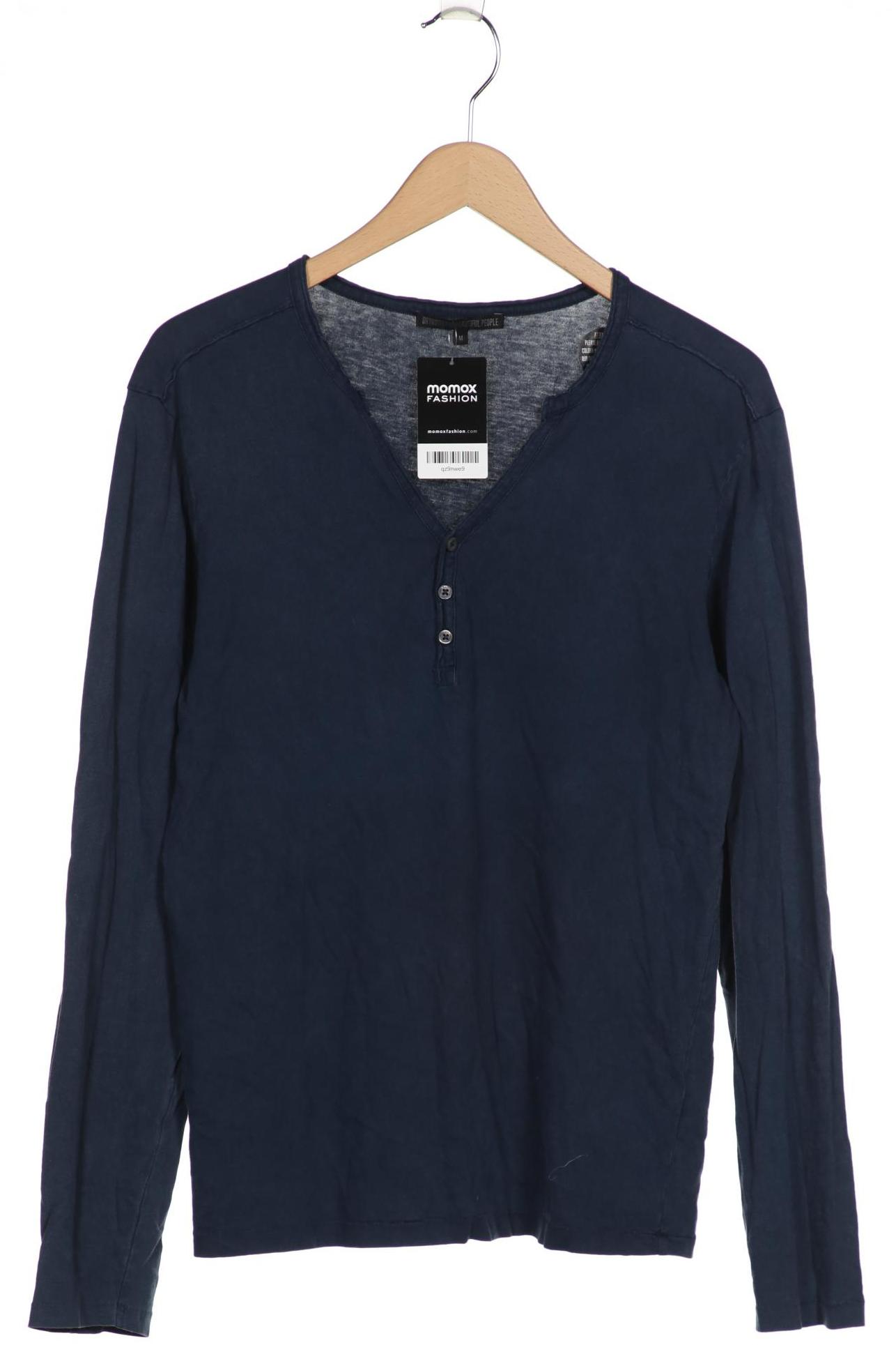 

Drykorn Herren Langarmshirt, marineblau