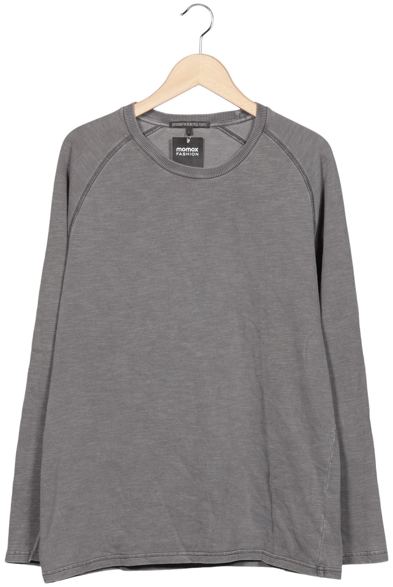 

Drykorn Herren Langarmshirt, grau, Gr. 52