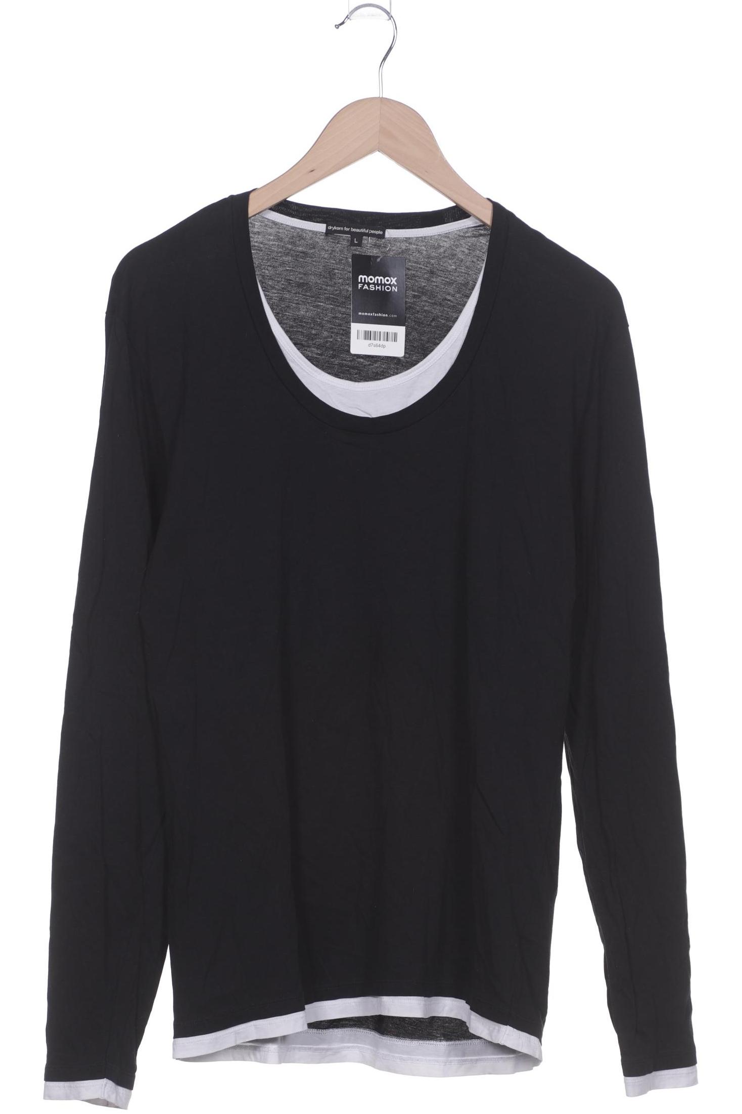 

Drykorn Herren Langarmshirt, schwarz, Gr. 52