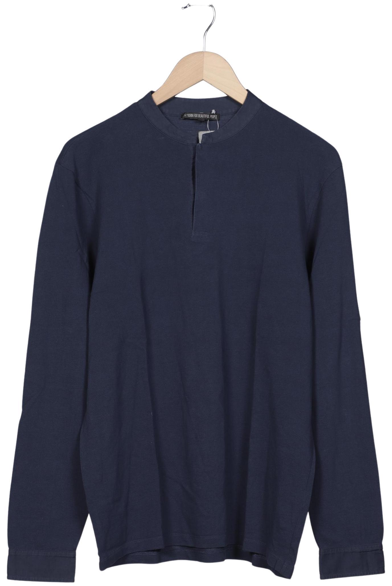

Drykorn Herren Langarmshirt, marineblau, Gr. 52
