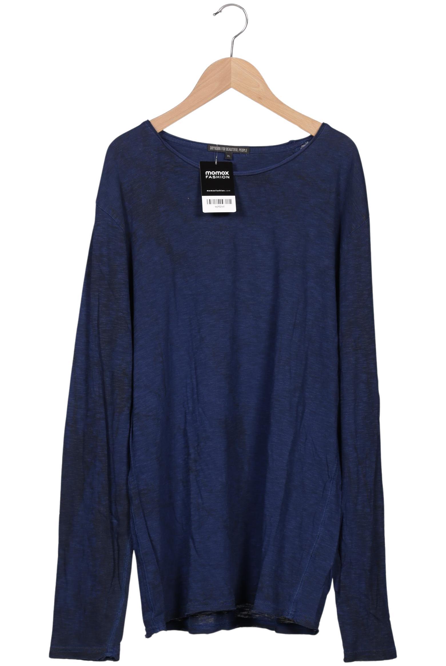 

Drykorn Herren Langarmshirt, marineblau, Gr. 54