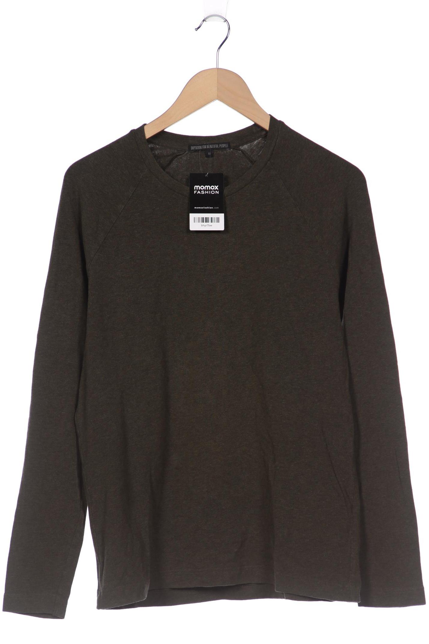 

Drykorn Herren Langarmshirt, grün, Gr. 48