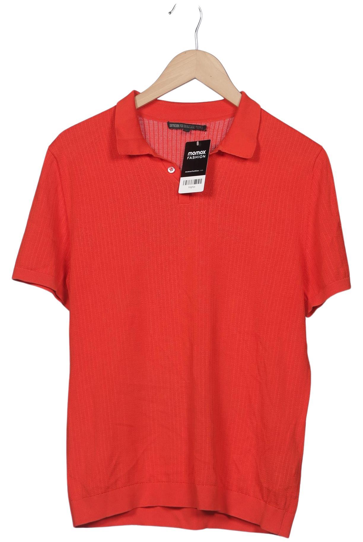 Thumbnail - Drykorn Herren Poloshirt, rot, Gr. 48