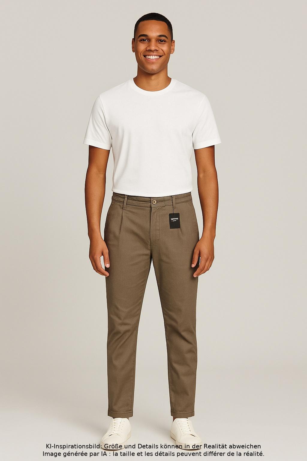 

Drykorn Herren Stoffhose, braun, Gr. 30