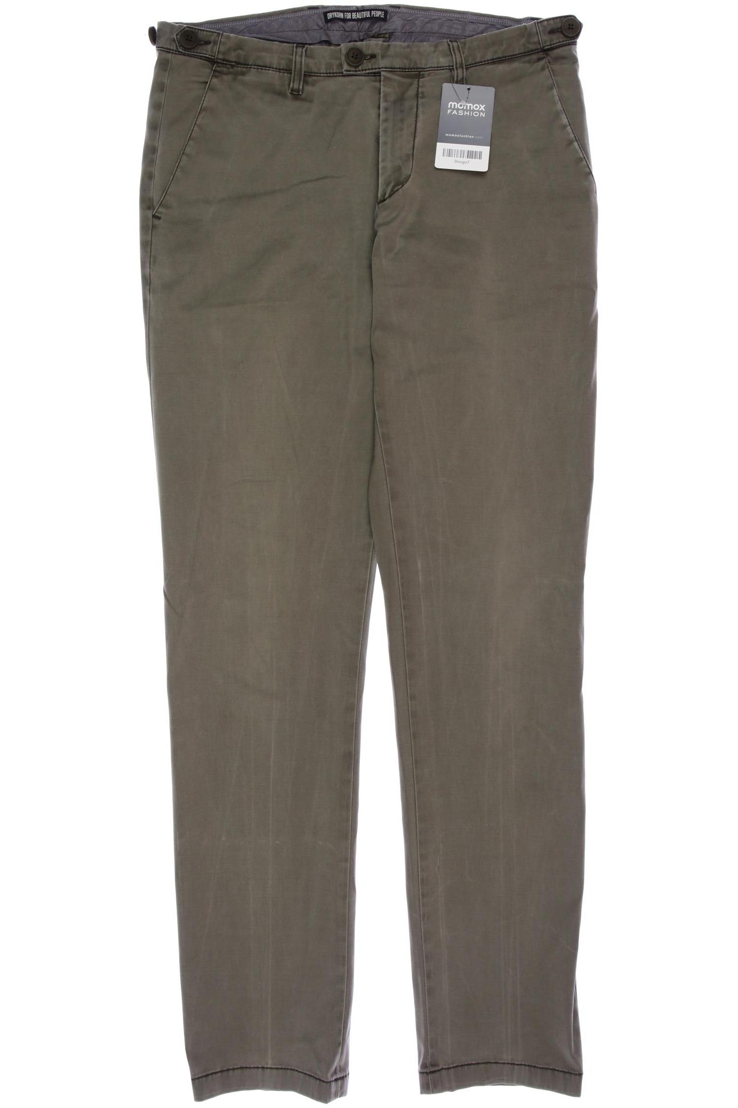 

Drykorn Herren Stoffhose, grün, Gr. 31