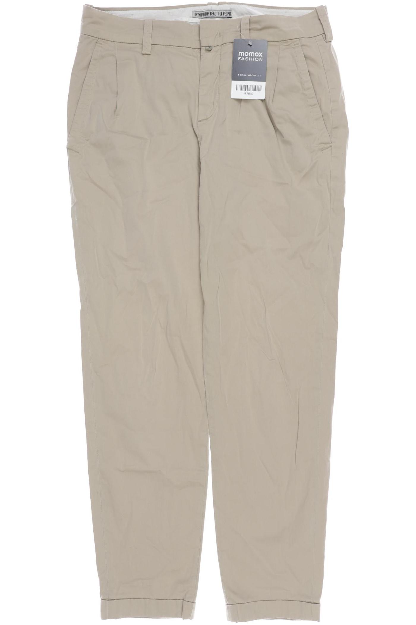 

Drykorn Herren Stoffhose, beige, Gr. 27