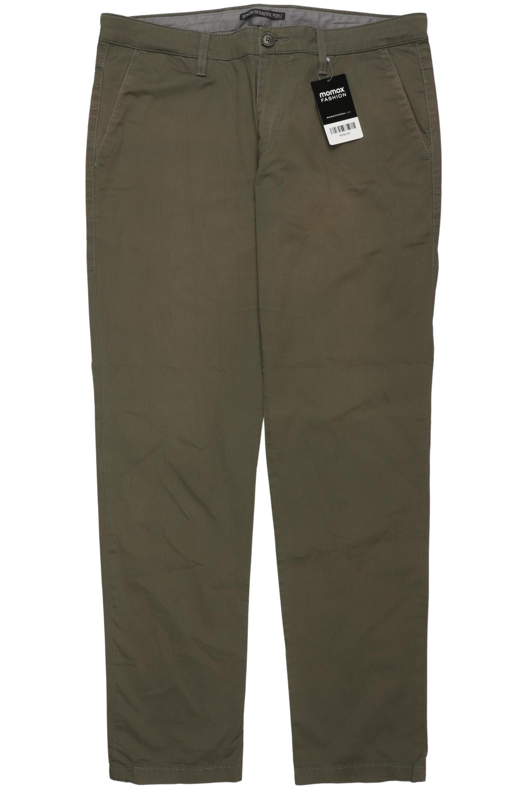 

Drykorn Herren Stoffhose, grün, Gr. 33