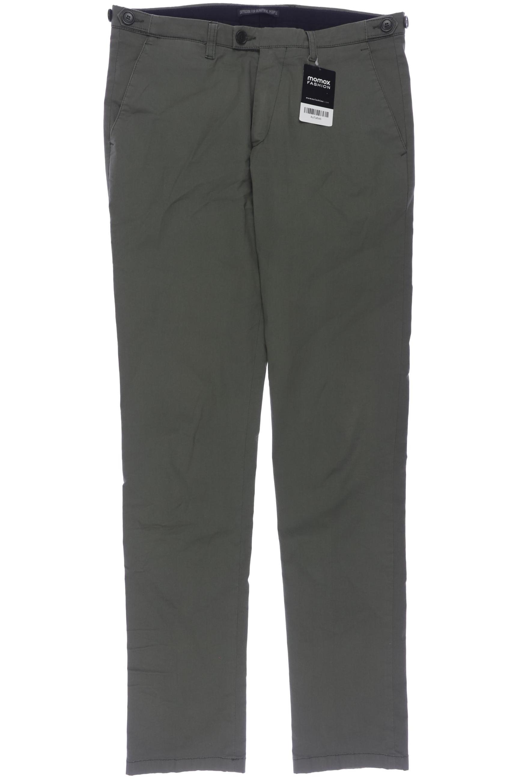 

Drykorn Herren Stoffhose, grün, Gr. 32